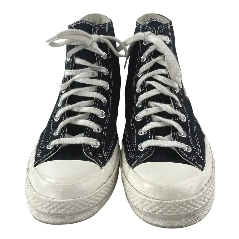 Converse Chuck Taylor x Comme des Garcons Play Womens Black High Top Sneakers 13